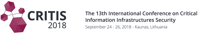 CRITIS 2018 conference banner