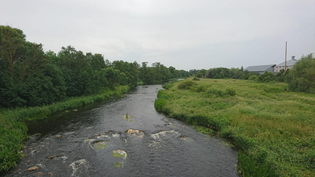 the Mūša river