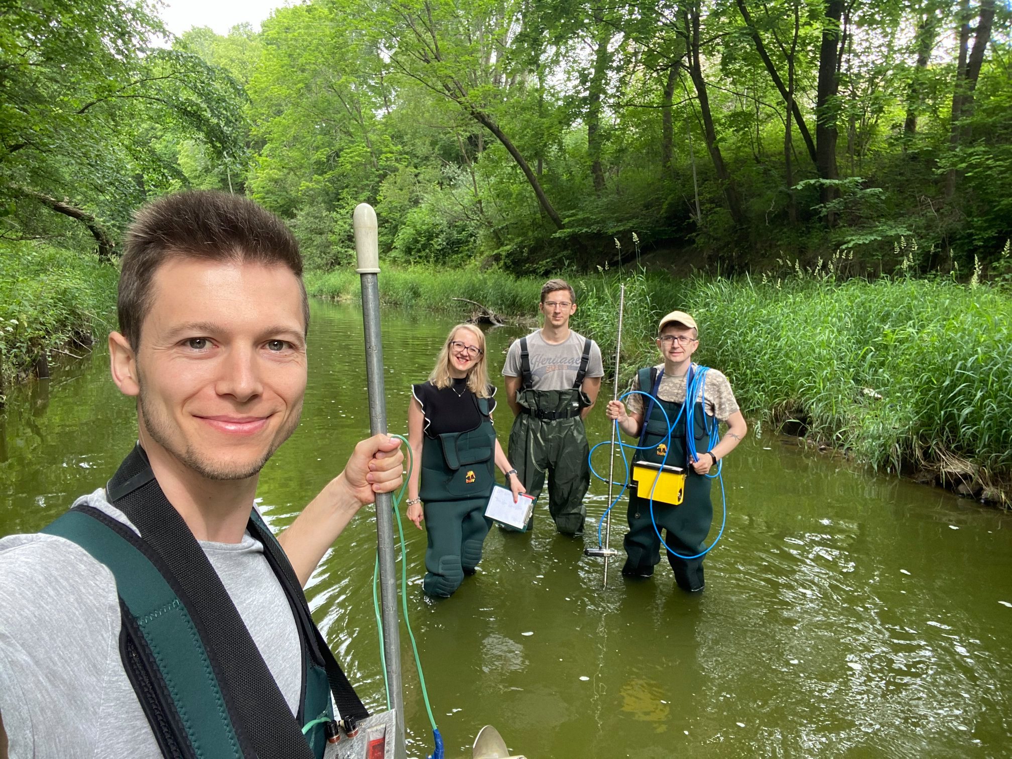 LEI hidrologai Jiesios upėje
