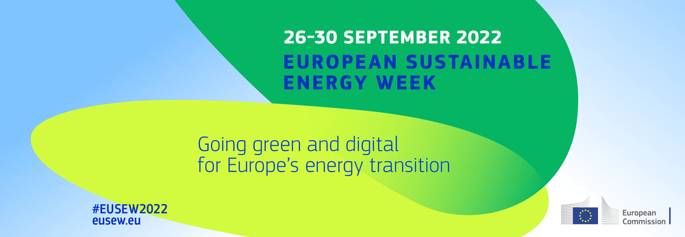 European Sustainable Energy Week (EUSEW) 2022 banner