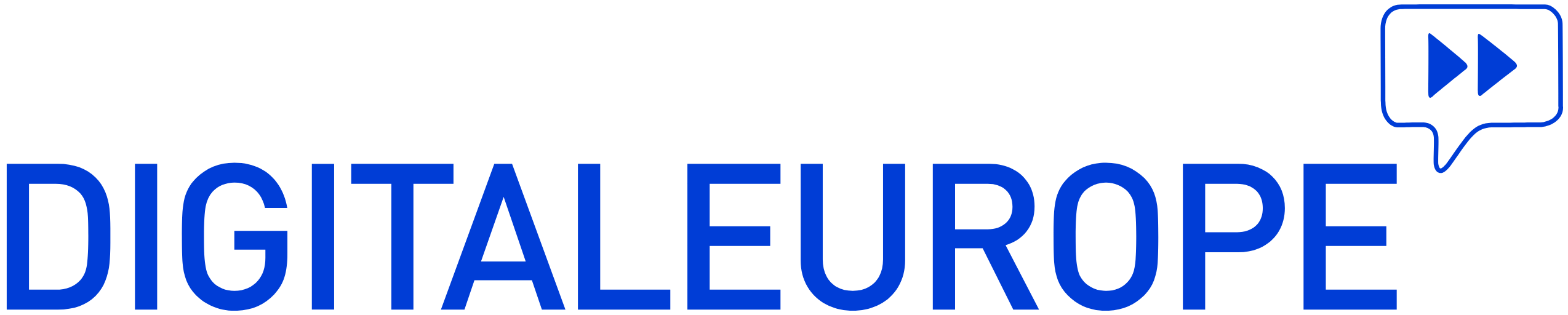 The Digital Europe Programme logo