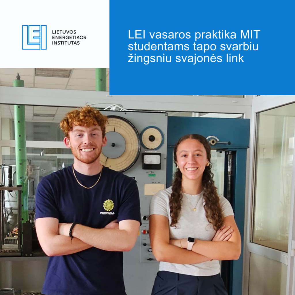 MIT praktikantai LEI
