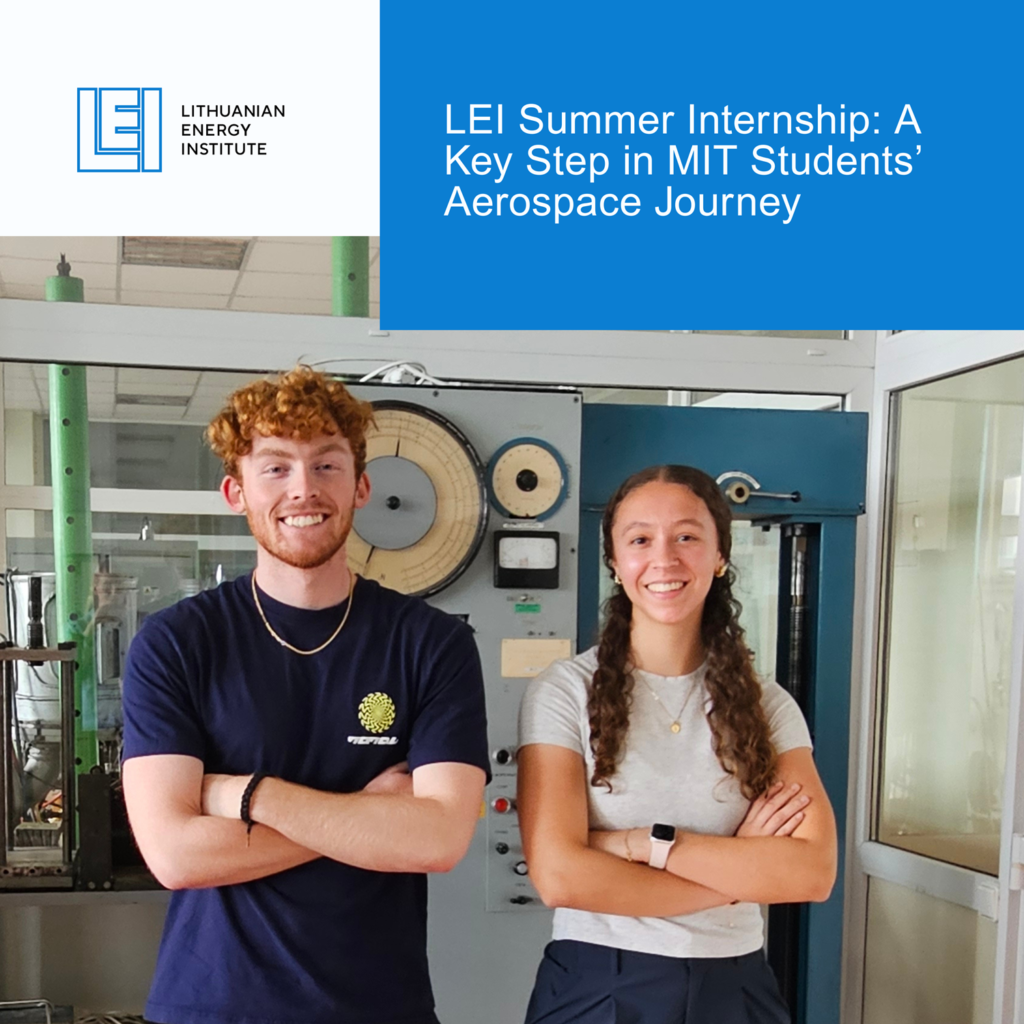 MIT students in Lithuanian Energy Institute